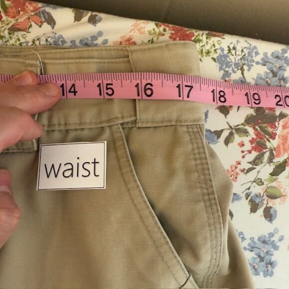 5.11 Tactical Series Men's Cargo Wide Leg Khaki Rip Stop Adj. 35.5" - 39" Work - Picture 8 of 10